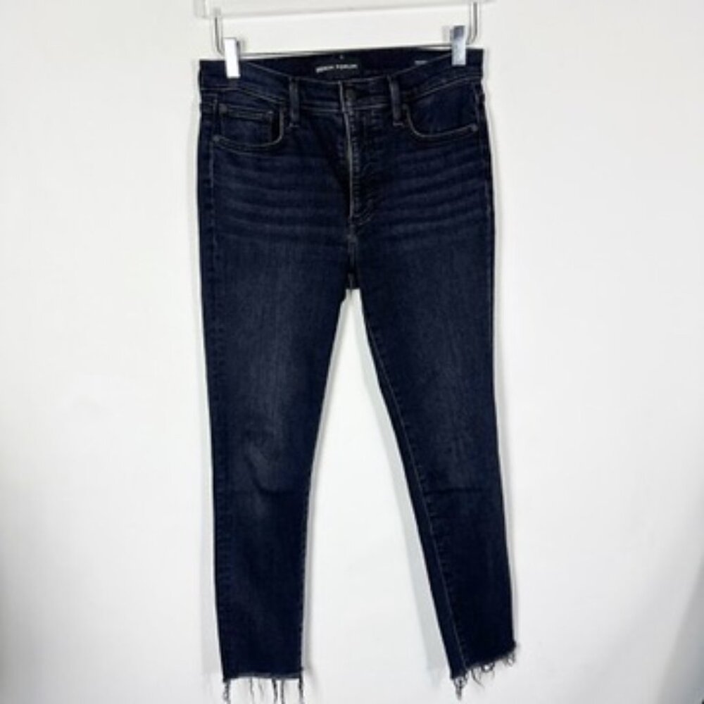 Aritzia Denim Forum Nico Mid Rise Skinny Crop Jeans 28